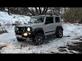 Утопили Suzuki Jimny в реке .