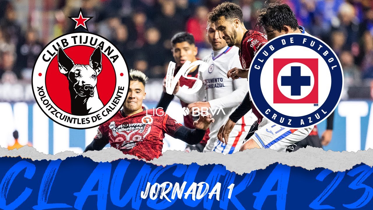 Empate En La Frontera | Resumen Xolos Vs Cruz Azul | Liga BBVA MX ...