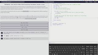 Debugging: Use Caution When Reinitializing Variables Inside a Loop