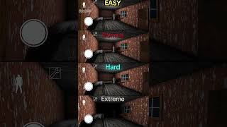 GRANNY EXTREME MODE 🤯😱 #granny #shorts