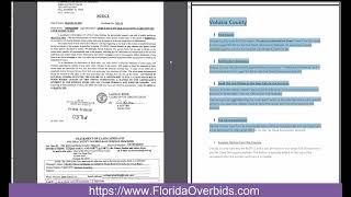 Volusia County FL: Locate the Documents (Tax Deed Auctions and Excess Proceeds)