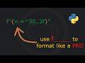 How to FORMAT output in Python like a PRO?? | #8