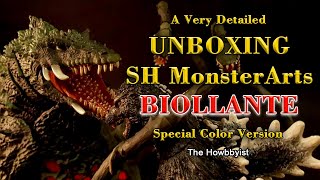 A Very Detailed Unboxing SH Monsterarts Biollante Special Color Version