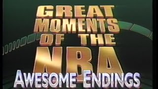 NBA Awesome Endings