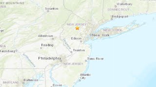 Pair of earthquakes strike northern New Jersey