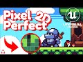 How to make PIXEL PERFECT 2D Games with Unreal Engine 5