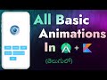 How to Create App Using Animations in Android Studio || #22 Android animation Tutorial for Beginners