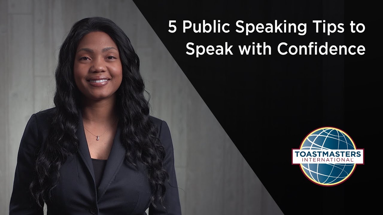 5 Public Speaking Tips To Speak With Confidence - YouTube