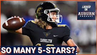 Auburn could land FIVE 5-Stars in the 2025 class | Auburn Tigers Podcast