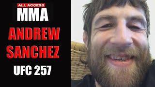 UFC 257's Andrew Sanchez plans to 'drown' Makhmud Muradov