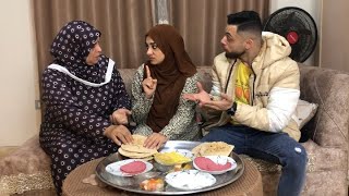 شوفو الزوجه منعت حماتها من السحور معاهم وجوزها قاعد معملش حاجه - لكن النهايه كانت صدمه !