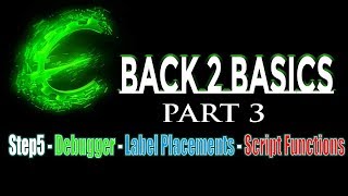 CE Tutorial Beginners Series Part 3: Step 5 More In Depth About Scripts