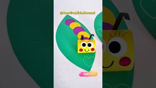 Very Hungry Caterpillar 🐛 Simple Craft for Pre-schoolers
