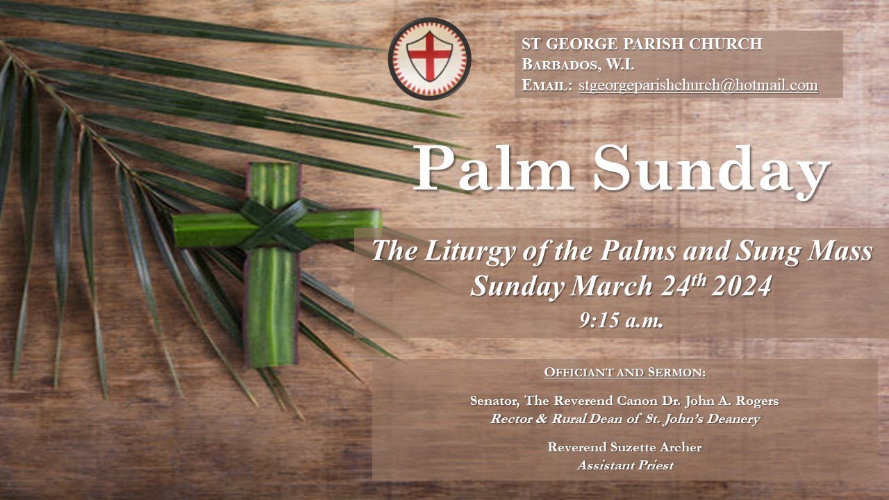 Palm Sunday (Year B) - YouTube