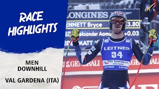 Bennett shocks big names in 1st Downhill at Gardena | Audi FIS Alpine World Cup 23-24