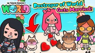 Destroyer of World Gets Married?! - Doing Your Ideas! - Toca Life World