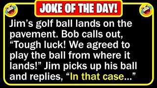 🤣 BEST JOKE OF THE DAY! - Two golfing buddies, Jim and Bob, meet at the golf cou