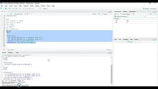 Conditionals: if part I - RStudio