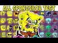 FNF Character Test | Gameplay VS My Playground | ALL SpongeBob Test