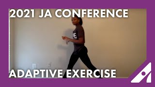 Staying Active –  Adaptive Exercise Session