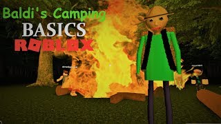 Roblox Map Baldis Basics Field Trip Camping Demo - a roblox baldi meme yub