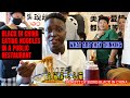 BLACK IN CHINA* EATING IN A PUBLIC RESTAURANT*(NOODLES)#viral  #speakingchinese