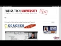 How to Log In to Weiss Tech University