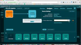 Setup a Cloud Transfer in 45 seconds