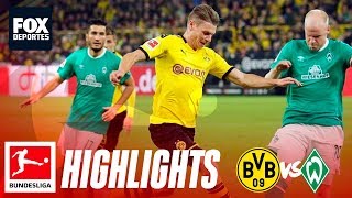 Borussia Dortmund 2-2 Werder Bremen | HIGHLIGHTS | Jornada 6 | Bundesliga