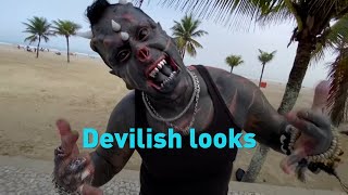 Running with the Devil  Brazilian tattoo artist modifies body into Satan lookalike