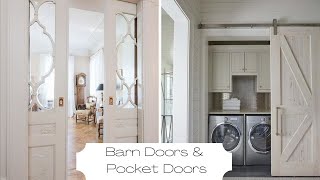 Barn Doors & Pocket Doors Home Decor & Design | And Then There Was Style