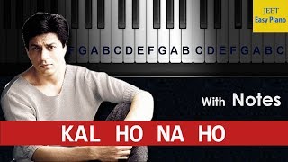 easy piano songs hindi kal ho na ho