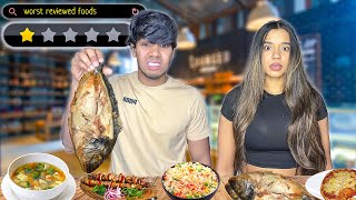 Eating At The Worst Reviewed Restaurants In Melbourne 🤢 සිංහල vlog | Yash and Ha