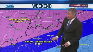 Arctic Air Arrives Friday / Snow Arrives Saturday