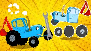 Синий трактор влог - Настоящий друг - Развивающие истории для детей малышей