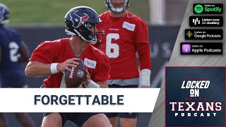 Forgettable: Davis Mills & the appalling offensive performance during Houston Texans training camp
