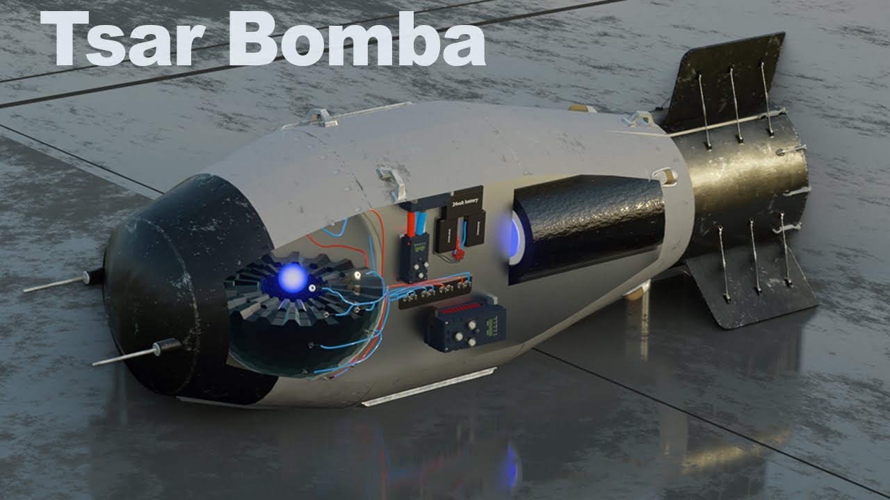 How Tsar Bomba Works! Worlds Biggest Nuclear Bomb Ever Detonated ...