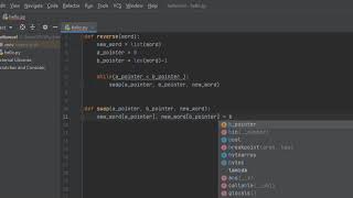 Python - Reverse A String In Constant Space