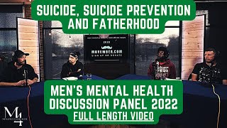 Men's Mental Health Discussion on Suicide and Suicide Prevention (FULL)