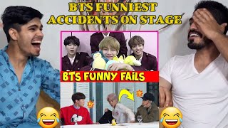 PAKISTANI REACTION ON BTS FUNNIEST ACCIDENTS | BTS Funny Fails Moments