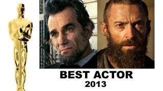 Oscars 2013 Best Actor : Daniel Day-Lewis, Hugh Jackman, Joaquin Phoenix, Bradley Cooper