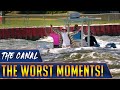 WARNING: POINT PLEASANT CANAL SINKING AND STUFFINGS 2022 !! | HAULOVER INLET | WAVY BOATS