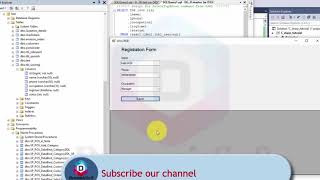 CRUD operations using C# and SQL Server - Insert | Delete | Update | Select - tutorial-3