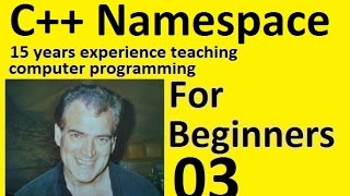 C++ Namespace for Beginners Part 3 of 10 CLASS INSIDE NAMESPACE