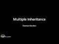 Python: Multiple Inheritance