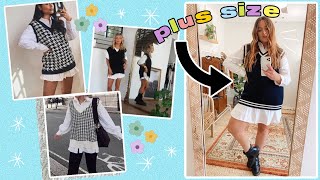 recreating current ~trendy~ outfits (in a size 14/16!)