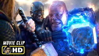 AVENGERS: ENDGAME (2019) Thanos Vs. Captain America & Thor [HD] IMAX Clip