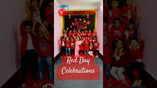 🟥 red day celebration ideas for preschool #viral #trending #shorts