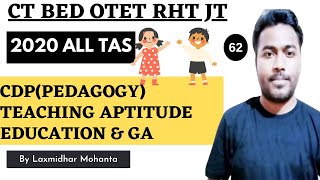 Teaching Aptitude CDP Pedagogy Education And General Awareness For CT BEd OTET OSSTET RHT JT 062