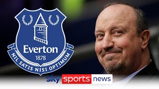 Everton appoint Rafael Benitez as new manager on three-year deal